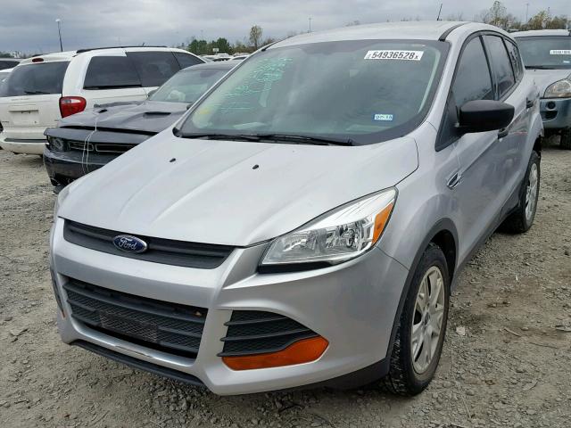 1FMCU0F73EUD00701 - 2014 FORD ESCAPE S GRAY photo 2