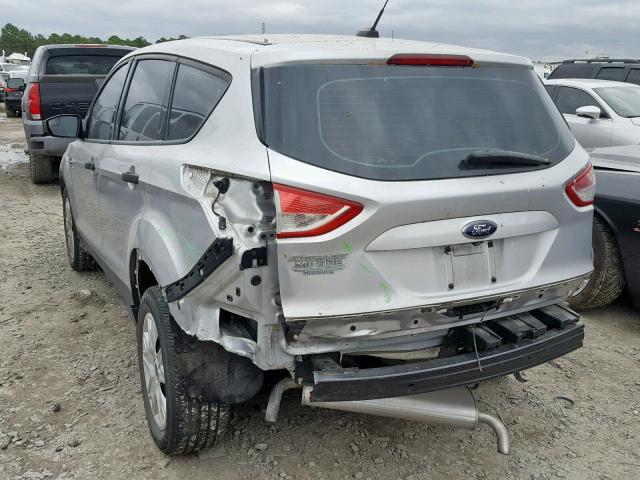 1FMCU0F73EUD00701 - 2014 FORD ESCAPE S GRAY photo 3