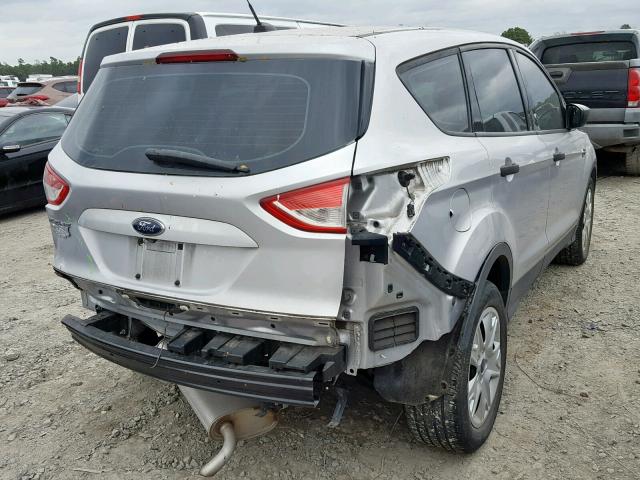 1FMCU0F73EUD00701 - 2014 FORD ESCAPE S GRAY photo 4