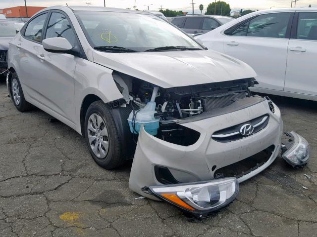 KMHCT4AEXGU067483 - 2016 HYUNDAI ACCENT SE WHITE photo 1