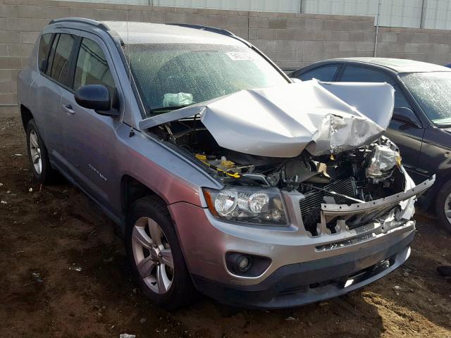 1C4NJDBB4FD257088 - 2015 JEEP COMPASS SP 灰色 照片 1