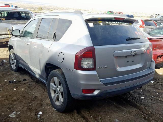 1C4NJDBB4FD257088 - 2015 JEEP COMPASS SP 灰色 照片 3