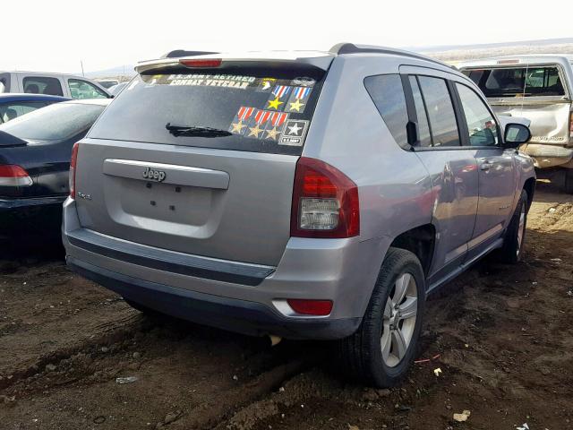 1C4NJDBB4FD257088 - 2015 JEEP COMPASS SP 灰色 照片 4
