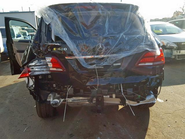 4JGDA5HB6JB180488 - 2018 MERCEDES-BENZ GLE 350 4M BLACK photo 9