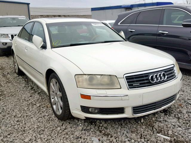 WAUML44E45N003352 - 2005 AUDI A8 L QUATT WHITE photo 1