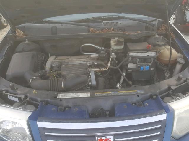 1G8AJ52F95Z164764 - 2005 SATURN ION LEVEL BLUE photo 7