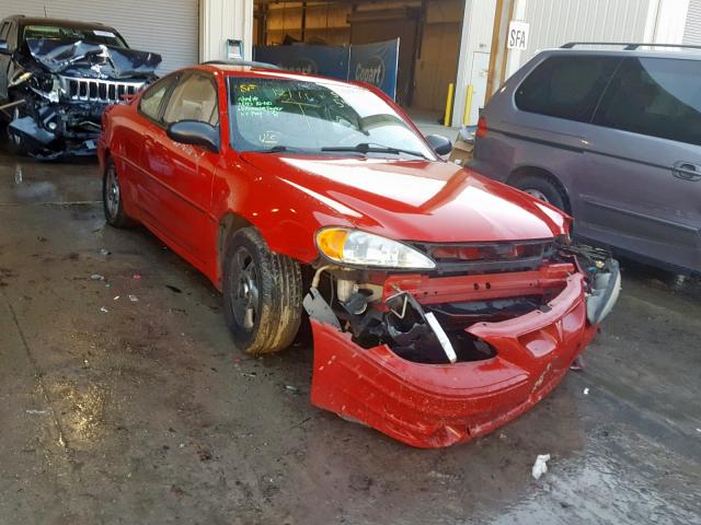 1G2NW12E05M135809 - 2005 PONTIAC GRAND AM G RED photo 1