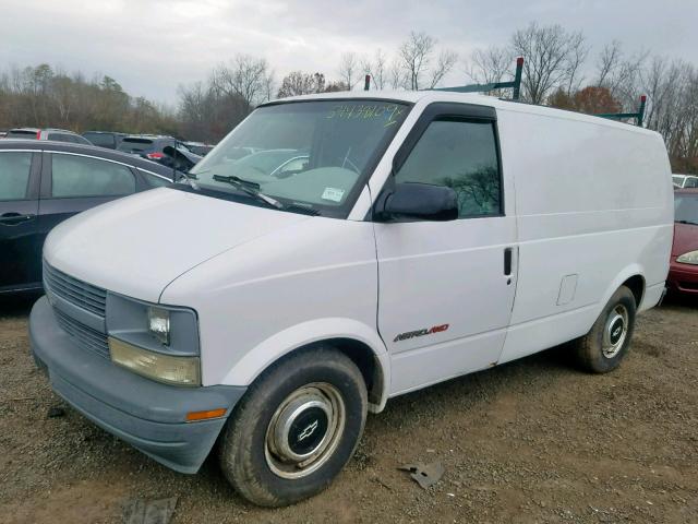 1GCDL19W8VB213084 - 1997 CHEVROLET ASTRO WHITE photo 2