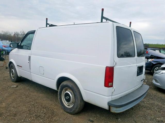 1GCDL19W8VB213084 - 1997 CHEVROLET ASTRO WHITE photo 3