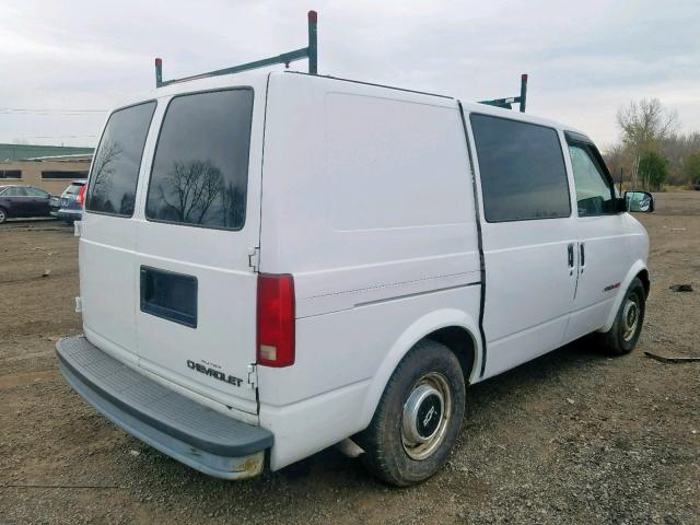 1GCDL19W8VB213084 - 1997 CHEVROLET ASTRO WHITE photo 4