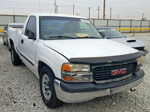 1GTEC14T9XE541939 - 1999 GMC NEW SIERRA WHITE photo 1