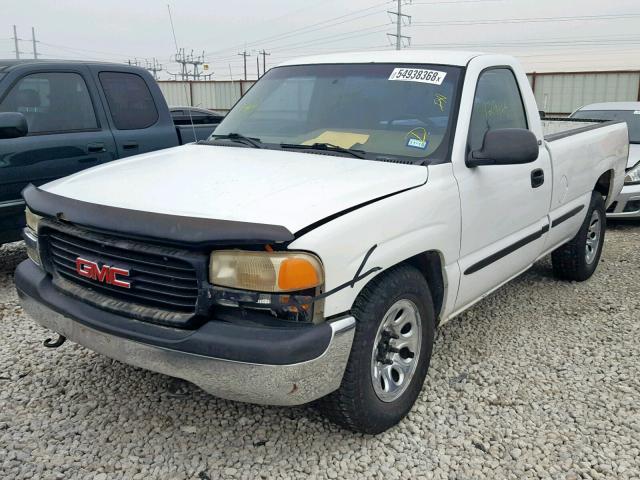 1GTEC14T9XE541939 - 1999 GMC NEW SIERRA WHITE photo 2