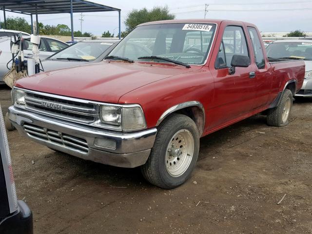 JT4RN93P3K5008394 - 1989 TOYOTA PICKUP 1/2 RED photo 2