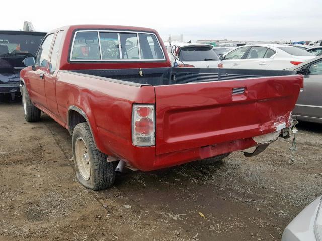 JT4RN93P3K5008394 - 1989 TOYOTA PICKUP 1/2 RED photo 3