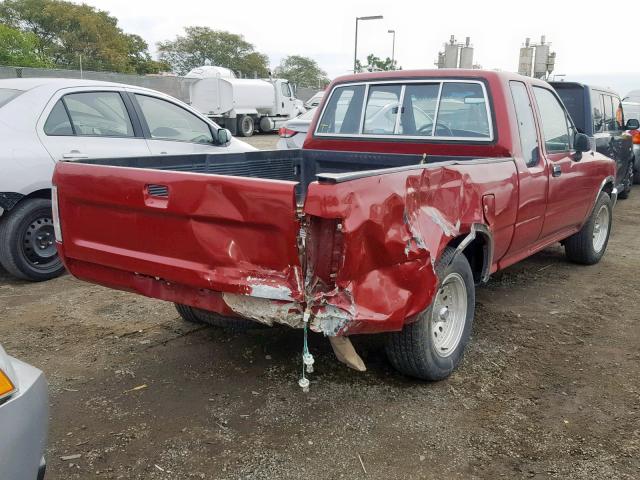 JT4RN93P3K5008394 - 1989 TOYOTA PICKUP 1/2 RED photo 4