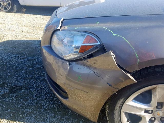 1G1ZB5E09CF229519 - 2012 CHEVROLET MALIBU LS 棕色 照片 9