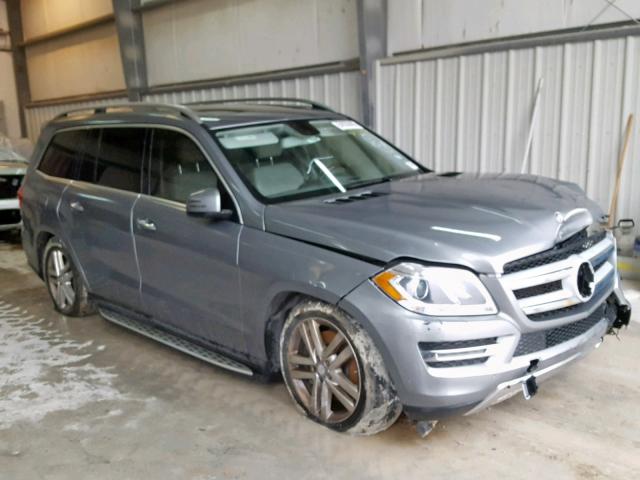 4JGDF7CE8EA303332 - 2014 MERCEDES-BENZ GL 450 4MA SILVER photo 1