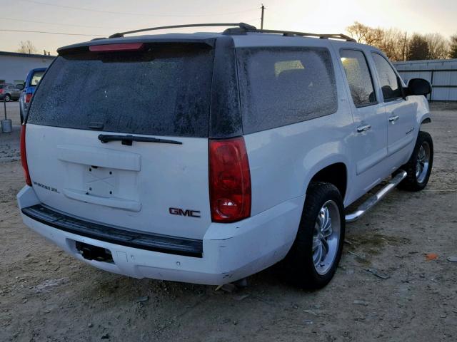 1GKFC16097R337727 - 2007 GMC YUKON XL C WHITE photo 4