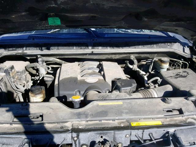 1N6AA07B44N502072 - 2004 NISSAN TITAN XE GRAY photo 7