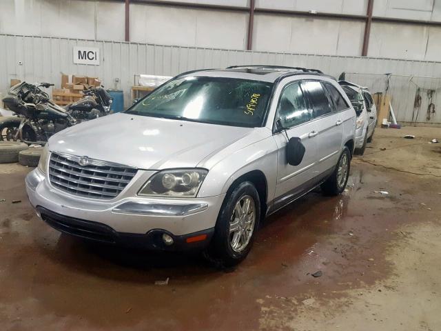 2C8GF68414R522959 - 2004 CHRYSLER PACIFICA GRAY photo 2