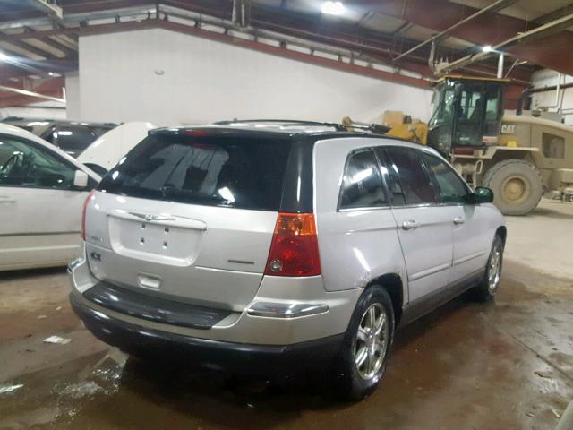 2C8GF68414R522959 - 2004 CHRYSLER PACIFICA GRAY photo 4