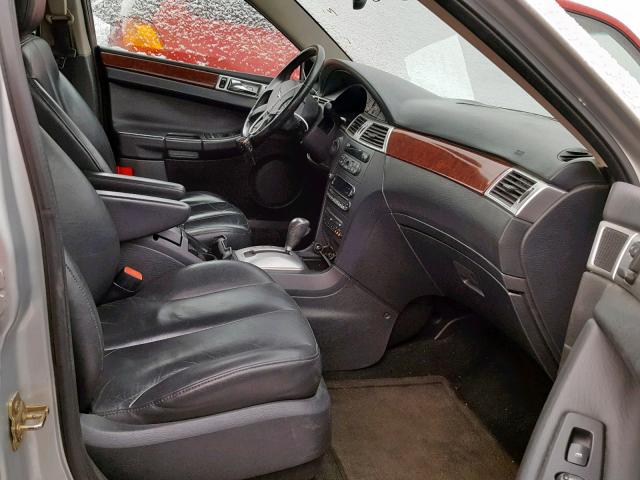 2C8GF68414R522959 - 2004 CHRYSLER PACIFICA GRAY photo 5