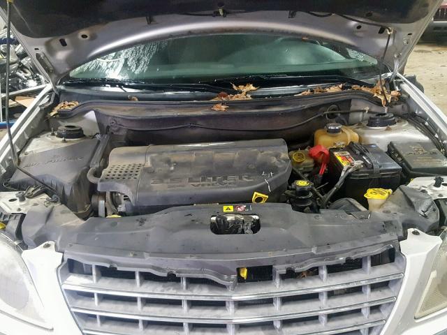 2C8GF68414R522959 - 2004 CHRYSLER PACIFICA GRAY photo 7