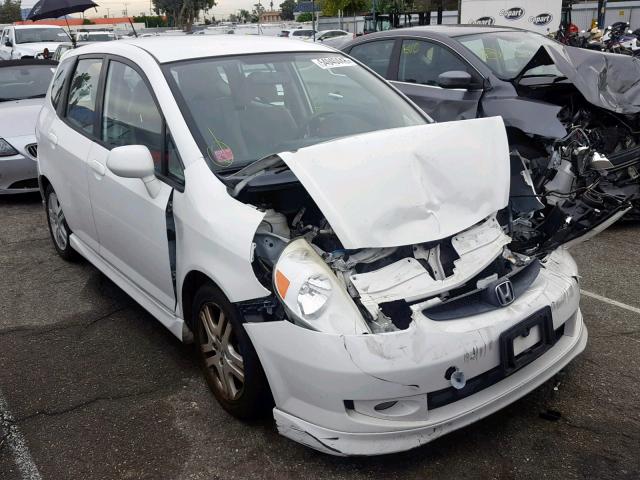 JHMGD38687S064507 - 2007 HONDA FIT S 白色 照片 1