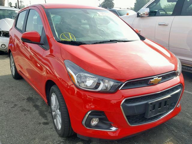 KL8CD6SA2HC701023 - 2017 CHEVROLET SPARK 1LT RED photo 1