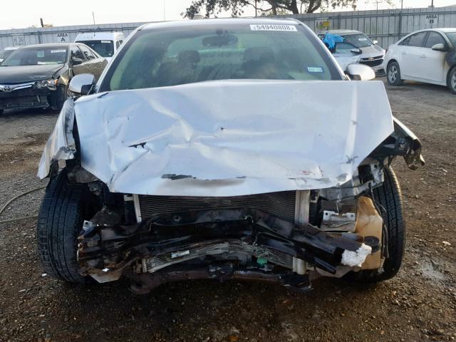 1G2AL18F687105319 - 2008 PONTIAC G5 SILVER photo 9
