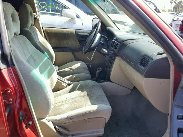 JF1SF655X2H710418 - 2002 SUBARU FORESTER S RED photo 5