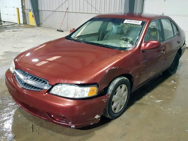 1N4DL01D71C219974 - 2001 NISSAN ALTIMA XE BURGUNDY photo 2