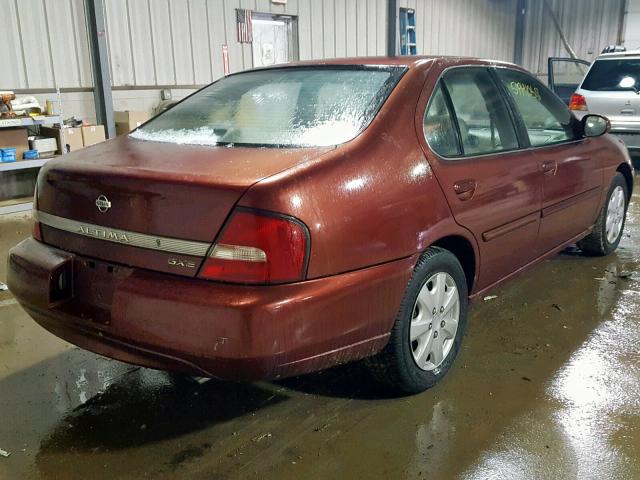 1N4DL01D71C219974 - 2001 NISSAN ALTIMA XE BURGUNDY photo 4