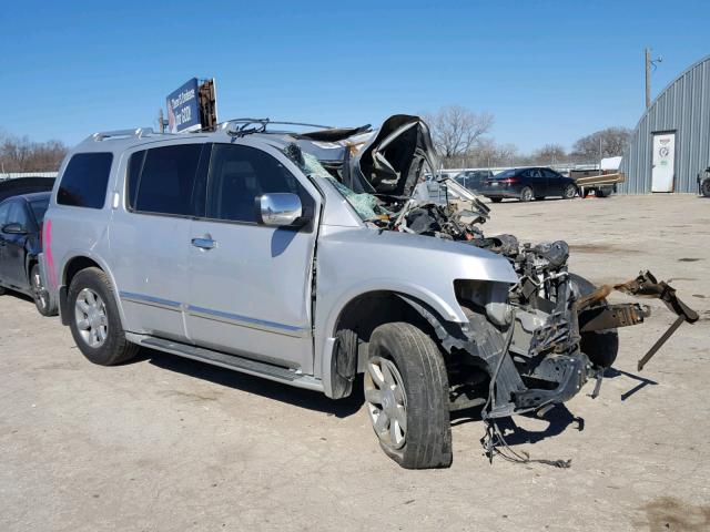 5N3AA08A97N804067 - 2007 INFINITI QX56 SILVER photo 1