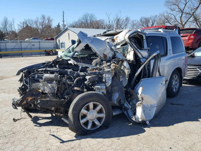 5N3AA08A97N804067 - 2007 INFINITI QX56 SILVER photo 2