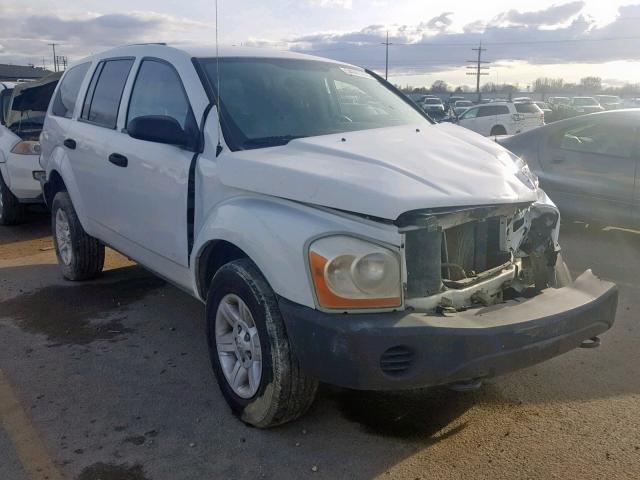 1D4HB38N64F193968 - 2004 DODGE DURANGO ST SILVER photo 1