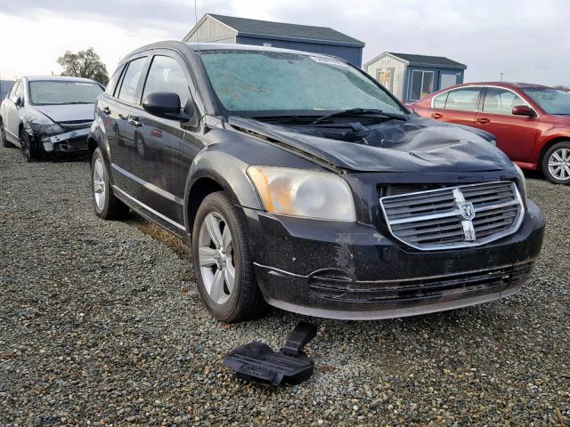 1B3CB4HA4AD650778 - 2010 DODGE CALIBER SX BLACK photo 1