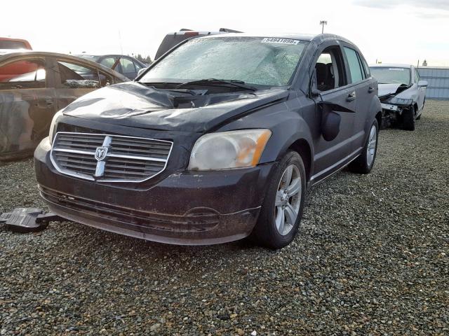 1B3CB4HA4AD650778 - 2010 DODGE CALIBER SX BLACK photo 2