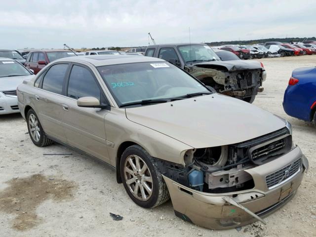 YV1TS592051411628 - 2005 VOLVO S80 2.5T GOLD photo 1