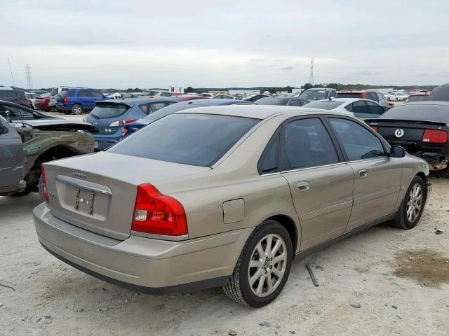 YV1TS592051411628 - 2005 VOLVO S80 2.5T GOLD photo 4