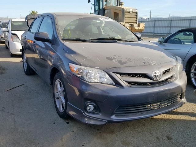 2T1BU4EE4BC680213 - 2011 TOYOTA COROLLA S GRAY photo 1