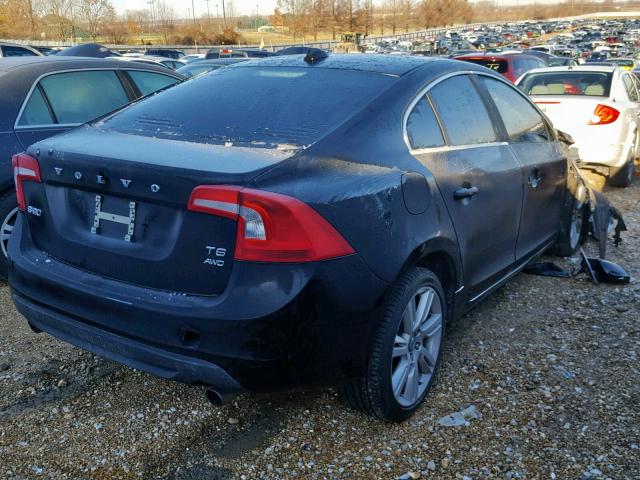 YV1902FH2B2014757 - 2011 VOLVO S60 T6 BLACK photo 4