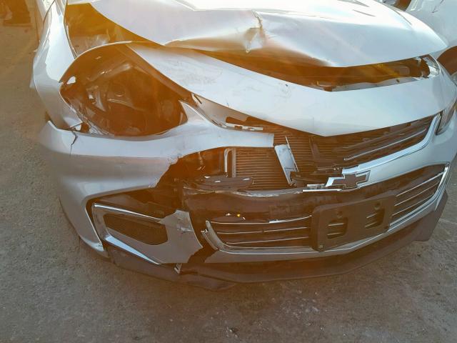 1G1ZB5ST9JF164540 - 2018 CHEVROLET MALIBU LS SILVER photo 9