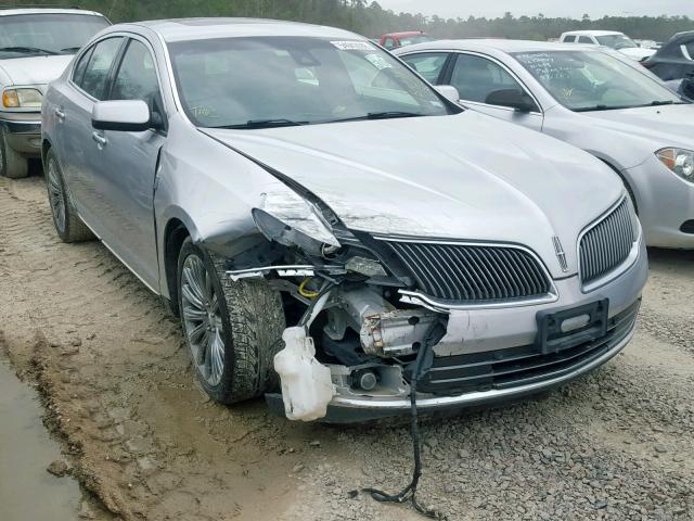 1LNHL9DK7DG602896 - 2013 LINCOLN MKS SILVER photo 1