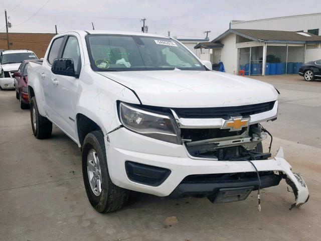 1GCGSBENXH1252806 - 2017 CHEVROLET COLORADO WHITE photo 1