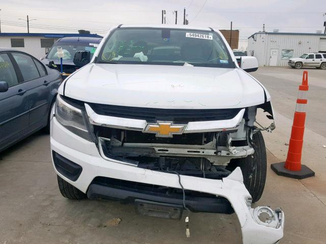 1GCGSBENXH1252806 - 2017 CHEVROLET COLORADO WHITE photo 9