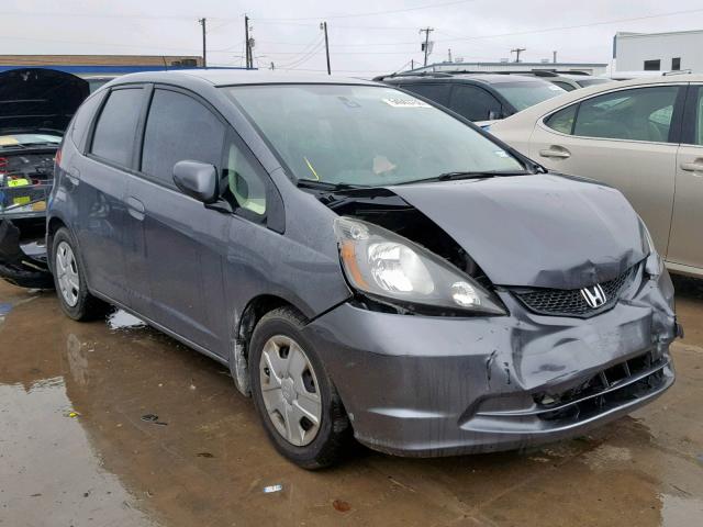 JHMGE8H31CC005609 - 2012 HONDA FIT GRAY photo 1