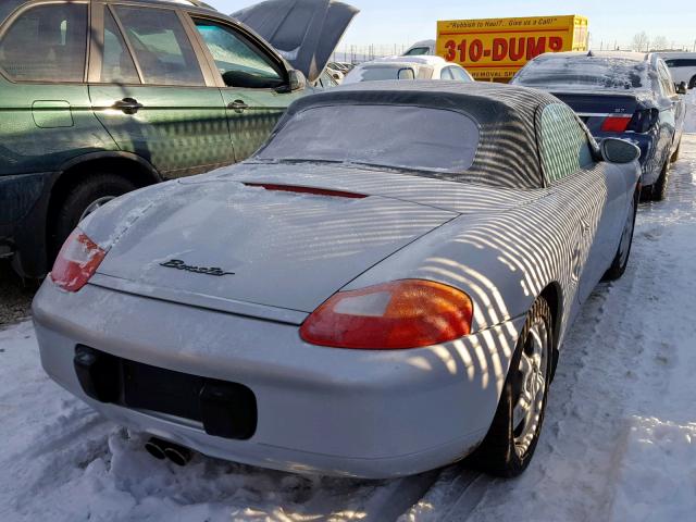 WP0CA2983XU630757 - 1999 PORSCHE BOXSTER SILVER photo 4