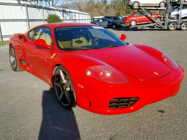 ZFFYU51A140137225 - 2004 FERRARI 360 MODENA RED photo 1