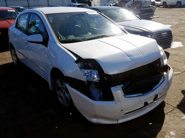 3N1AB6AP7BL653804 - 2011 NISSAN SENTRA 2.0 WHITE photo 1